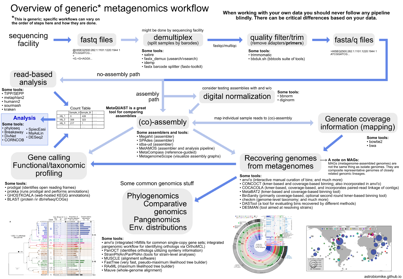 Metagenomics overview